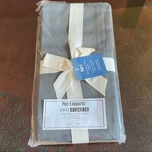 Pier 1 Classic Gray Napkins